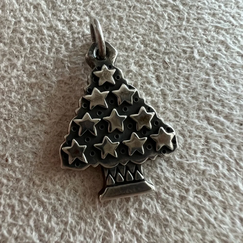 NEW Vintage James Avery retired Christmas tree star ornaments - Picture 2 of 9